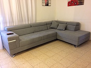 סלון מערכת ישיבה פינתית מבד/דמוי עור דגם גואה סלון מערכת ישיבה פינתית מבד/דמוי עור דגם גואה