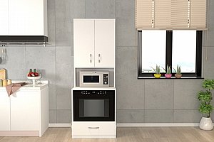 ארון שירות לתנור בנוי ומיקרוגל דגם שובל SHOVAL ארון שירות לתנור בנוי ומיקרוגל דגם שובל SHOVAL